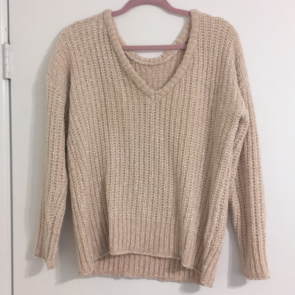 Cream Chenille sweater
